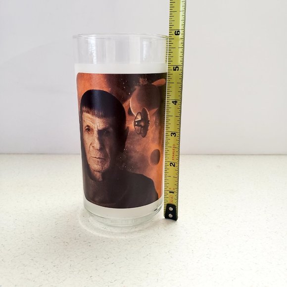 3 - STAR TREK 2008(Spock, Cpt. Kirk & Uhura 14 Oz Collectible Drinking Glass - Picture 11 of 12
